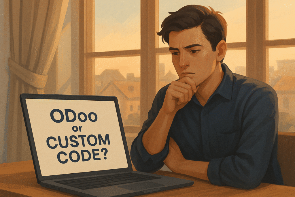 ERP Odoo VS Custom Code
