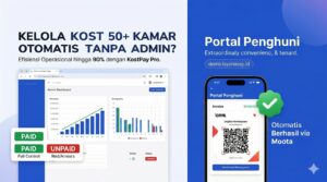 Digitalisasi Bisnis Kos: Rahasia Mengelola 50+ Kamar Tanpa Admin dengan KostPay Pro