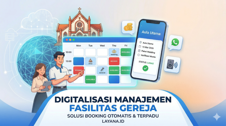 Digitalisasi Manajemen Sarpras Gereja: Solusi Booking Ruangan Efisien & Otomatis